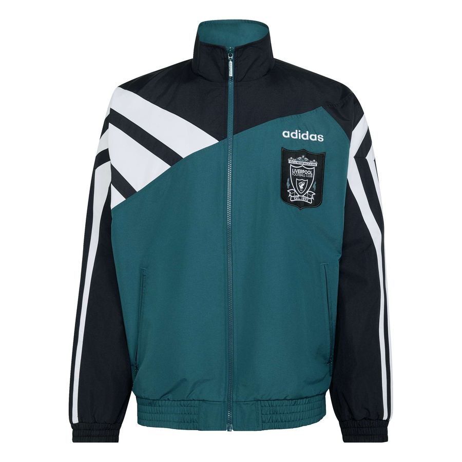 Liverpool Track Top Bringback 1995/96 - Rich Green/Black - Men's-SoccerKits Hub | Buy Soccer Jerseys Online